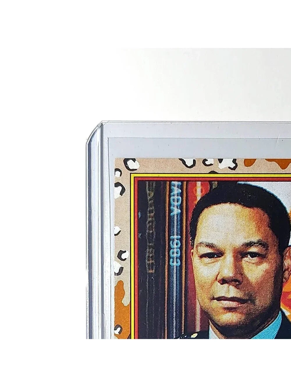 General Colin Powell 1991 Topps Desert Storm #2 Card - Picture 3 of 10
